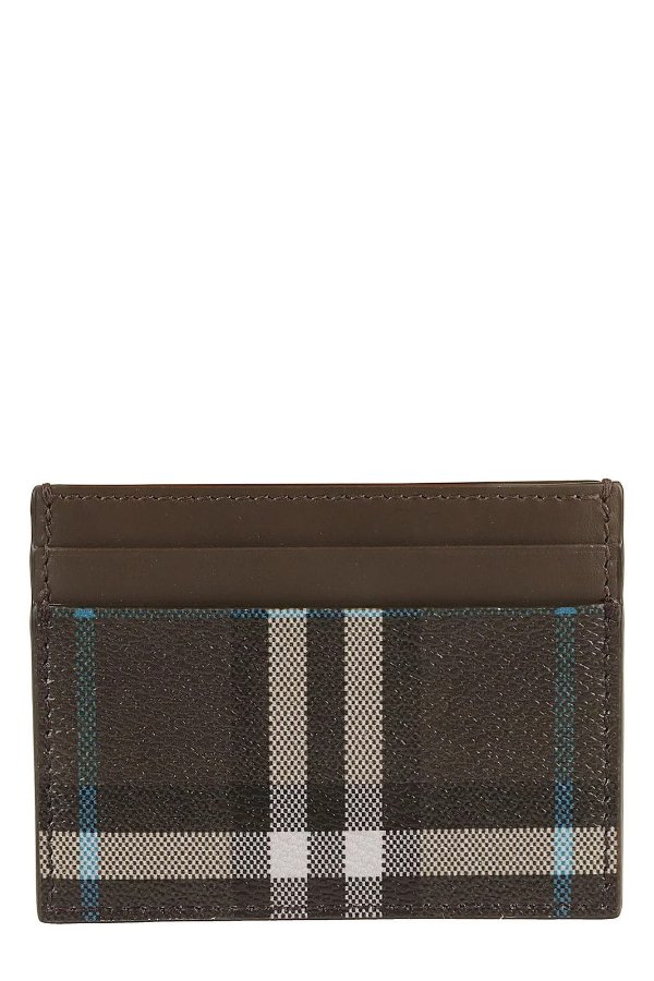 Burberry 格纹矩形卡夹
