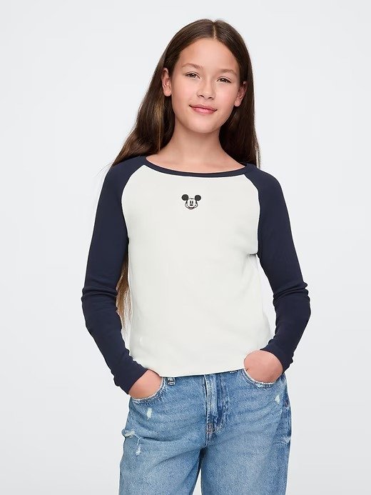 Gap × Disney 大童脑插肩袖长袖