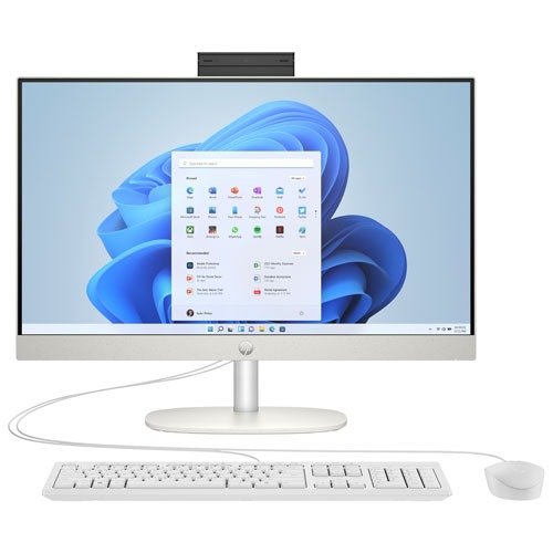 HP 23.8 英寸一体机 (AMD Ryzen 5 7520U/512GB SSD/8GB RAM/Windows 11) 
