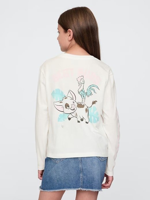 Gap × Disney Moana 大童长袖