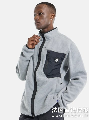 BurtonCinder 全拉链羊毛衫