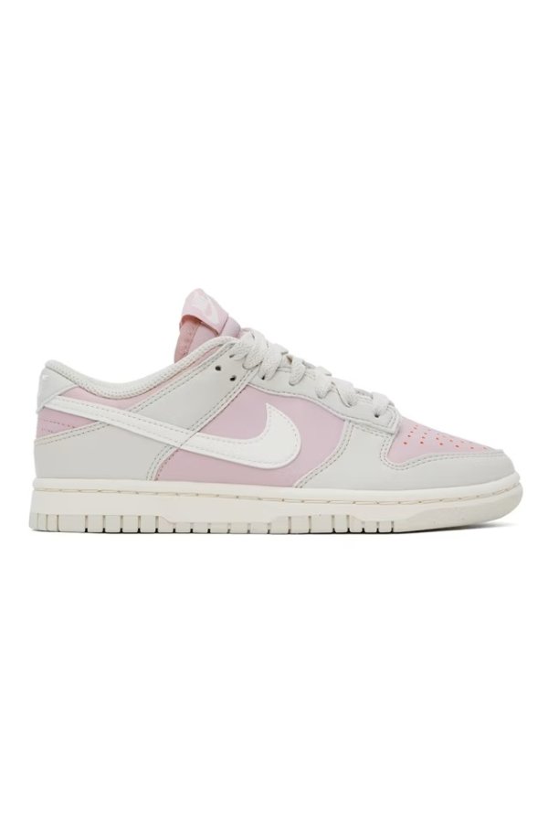 紫色 & 灰色 Dunk Low 运动鞋