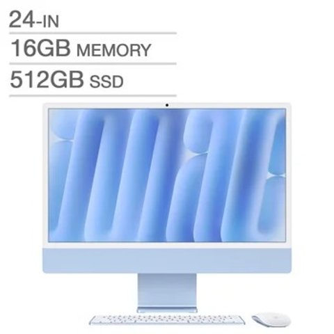 24寸蓝色一体机 M4 512GB