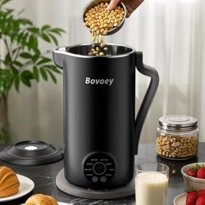 Bovoey 多功能果汁/豆浆机 免泡豆 延时启动/自清洁/保温