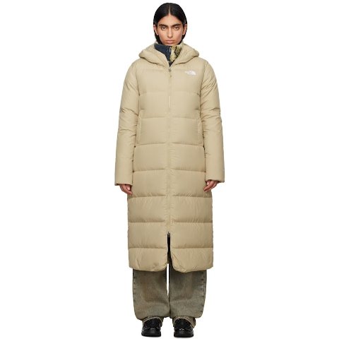 卡其色 Triple C 羽绒派克大衣

