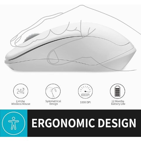 2.4G 无线静音鼠标