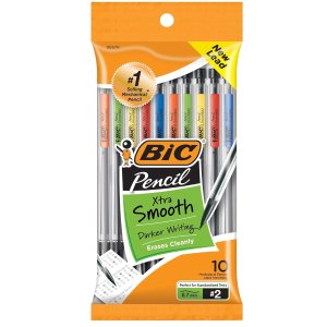 每支$0.35BIC自动铅笔特惠10支装