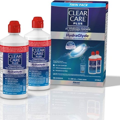 Jam Moom 様360mlのCLEAR CARE❌12 Clear Care Cleaning and Disinfecting Solution | Jean Coutu
