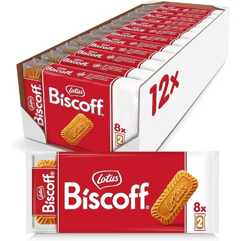 Lotus Biscoff  焦糖饼干 12x16粒装