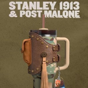 上新：吸管杯超好看！Stanley ✖️ Post Malone 联名系列