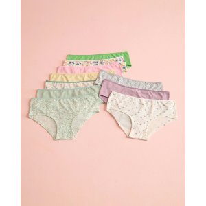 10条装棉质比基尼内裤