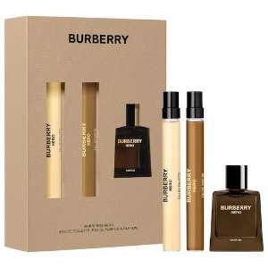 Burberry木质调×清新感Hero经典男士古龙水三支装