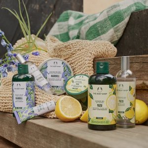The Body Shop 祖玛珑平替 蓝风铃香水$8.4 生姜洗发露$3.4