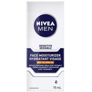 NIVEA 妮维雅 敏感肌男士保湿霜SPF15