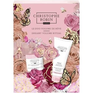 Christophe Robin6折+买2送1=3.9折！玫瑰丰盈发膏+发素迷你2件套