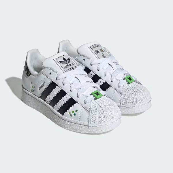 Superstar II x Minecraft 儿童鞋