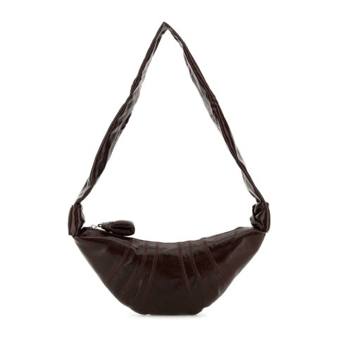 小号羊角面包拉链单肩包