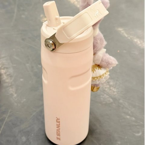 Stanley玫瑰粉IceFlow 拎拎杯709ml