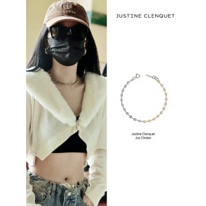 Justine Clenquet虞书欣同款银色 & 金色 Irvin 项链

