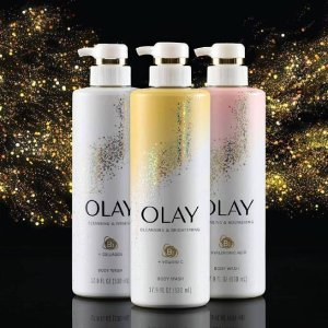 会员日狂欢价：Olay VC亮白沐浴591ml仅$10 | 6件套$26