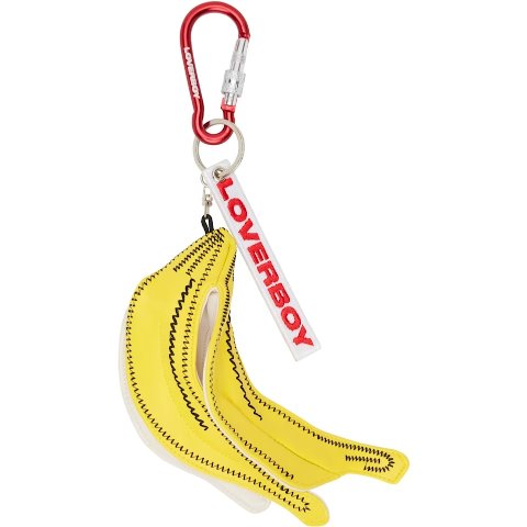 黄色 Banana Peel 钥匙扣