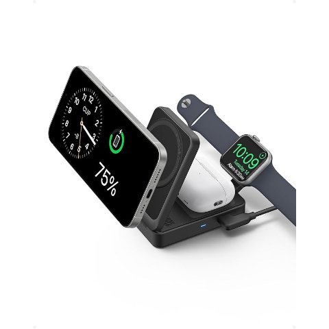 MagGo 3-in-1 =Qi2 Certified 15W 充电桩