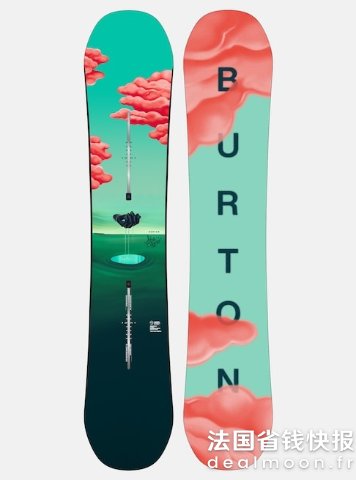 Burton3个尺寸 Yeasayer Flying V 女生雪板