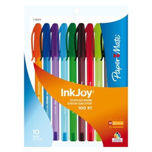 白菜价：Paper Mate InkJoy 彩色圆珠笔10支