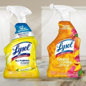 Lysol 多款杀菌多用途清洁剂降价！