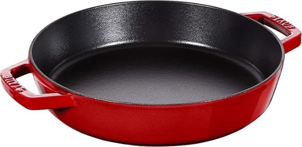 STAUB 双柄铸铁煎锅
