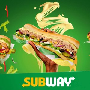 薅❗️Subway赛百味 footlong 半价嗨吃
