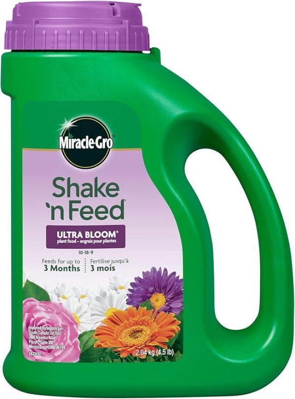 Gro Shake N Feed 超级开花植物肥料 10-18-9 2.04 公斤