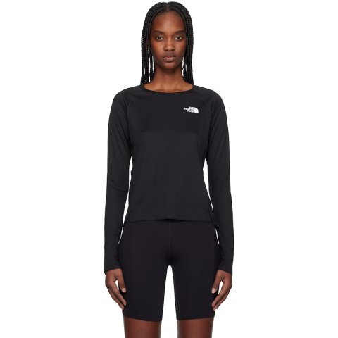 黑色 Sunriser 长袖运动上衣

