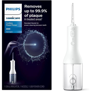 会员日提前享：Philips 无绳超声波水牙线HX3826