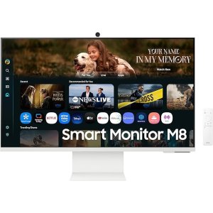 32 英寸 4K UHD 60Hz 4ms 白色智能显示器