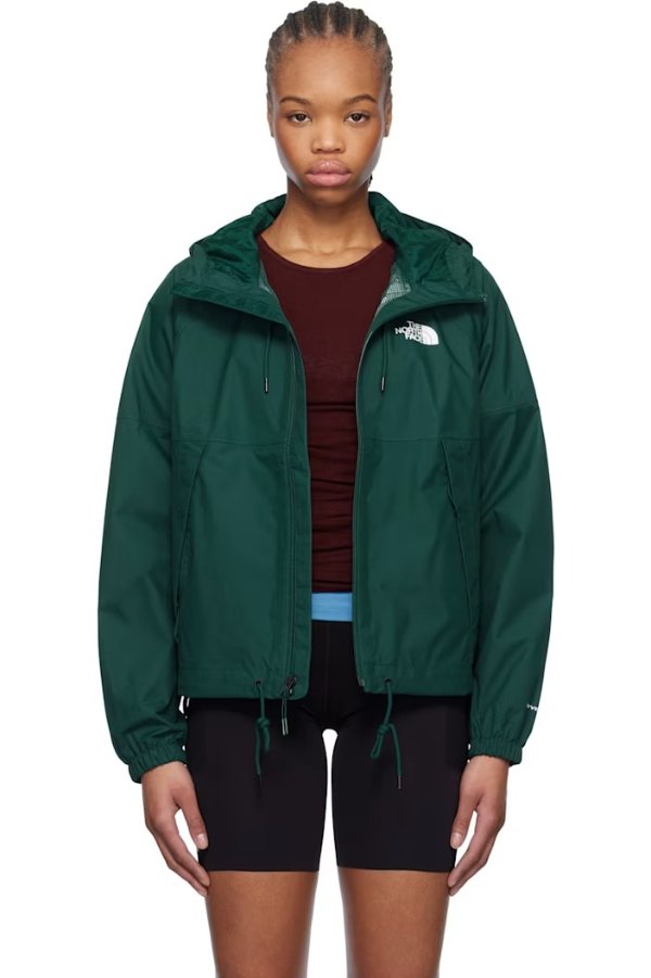 绿色 Antora 雨衣

