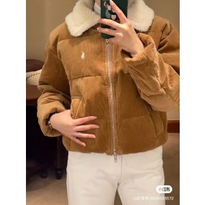 Polo Ralph Lauren暖和时尚！！灯芯绒羽绒夹克