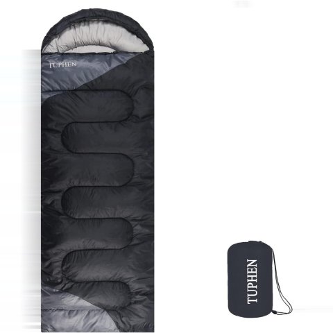 tuphen 儿童露营3季睡袋带便携包