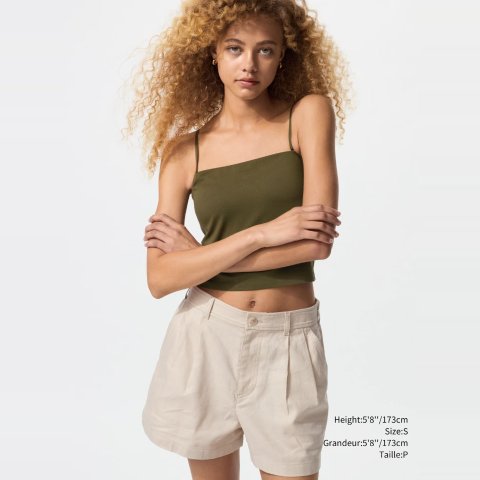 AIRism 棉质短款抹胸