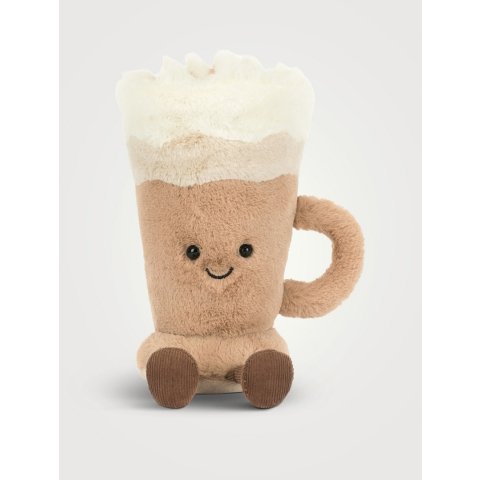 Jellycat Amuseables 拿铁毛绒玩具