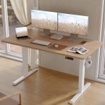 史低价：FEZIBO 电动升降办公桌 47 x 24 英寸