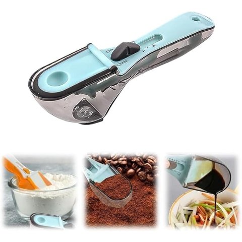 Lyyxjsltd 多功能量匙 大号蓝色