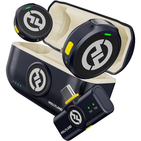 Hollyland Lark M2 无线领夹式麦克风系统