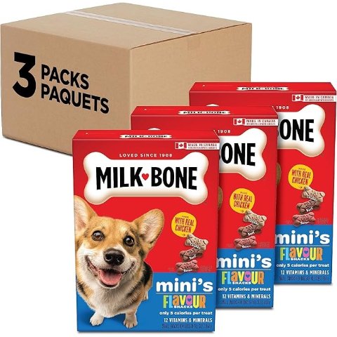  迷你狗饼干 850g 3包