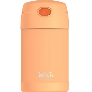 橙色食物保温罐