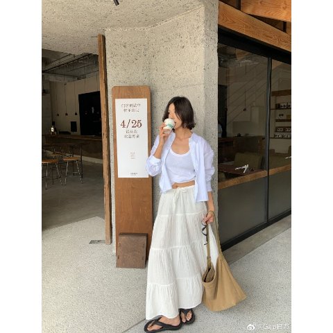 有机棉短款衬衫