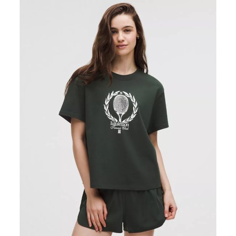 LululemonRelaxed-Fit 棉质T恤 Tennis Club