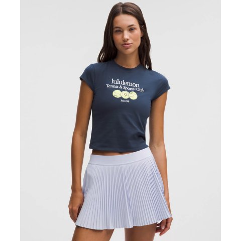 LululemonOrganic Baby Tee 印花纯棉