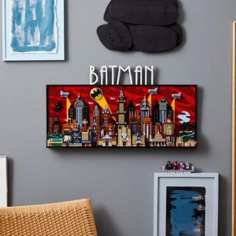 Lego2024/4/4上市 会员4/1先享蝙蝠侠：动画版哥谭市 76271 