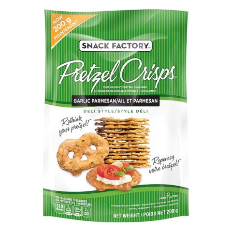 蒜香帕尔玛奶酪椒盐脆饼 200克